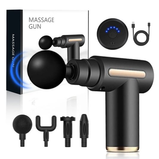 Pistolet de Massage Portable Sans Fil Rechargeable